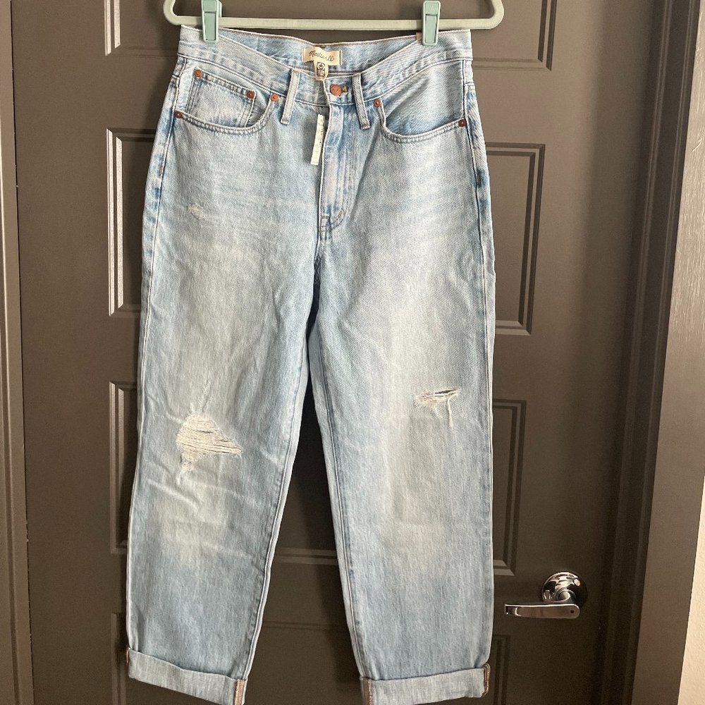 NWT Madewell Relaxed Jeans, size 27